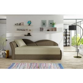 Eltap Aga Retractable Corner Sofa 80x218x77cm Left Corner Beige/Brown (Ag25) | Beds | prof.lv Viss Online