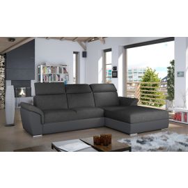 Stūra Dīvāns Izvelkams Eltap Trevisco Inari/Soft 216x272x100cm, Pelēks (Tre_45) | Izvelkamie dīvāni | prof.lv Viss Online