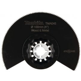 Makita B-64808 Saw Blade for Wood/Metal 100x100mm, Starlock | Multi tool accessories | prof.lv Viss Online