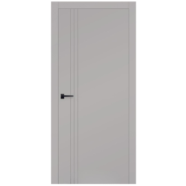 Krāsotu Durvju Komplekts Korfad Salin Gaiši pelēka akriluretāna emalja (RAL 7047) | Mdf durvis | prof.lv Viss Online