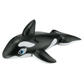 Надувной кит Intex Whale Ride On 58561EP Водная игра и игрушка Черно-белый (6941057455617) | Надувные аттракционы | prof.lv Viss Online