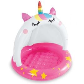 Bērnu Baseins Intex Caticorn Baby 58438NP 45l 102x102Cm Rozā/Balts | Intex | prof.lv Viss Online