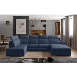 Eltap Evanell Omega Corner Pull-Out Sofa 216x336x102cm, Blue (Evl_30) | Living room furniture | prof.lv Viss Online