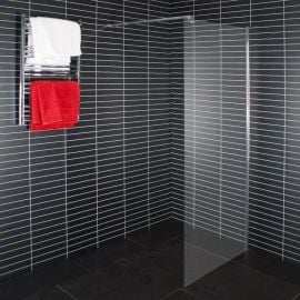 Duschy Wall 70cm 5221 70 Shower Wall Transparent Chrome (5221-70) | Shower doors and walls | prof.lv Viss Online