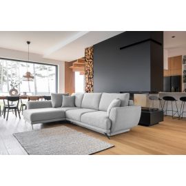 Eltap Larde Roko Corner Pull-Out Sofa 191x276x90cm, Grey (CO-LAR-LT-04RO) | Sofas | prof.lv Viss Online