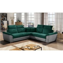 Eltap Federico Kronos/Paros Corner Pull-Out Sofa 268x268x102cm, Green (Fed_04) | Sofas | prof.lv Viss Online