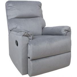 Кресло для отдыха Home4You Gustav, светло-серый | Реклайнеры | prof.lv Viss Online