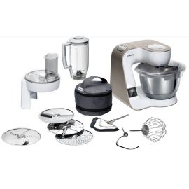 Bosch MUM5XW20 Kitchen Machine White/Beige/Silver | Food processors | prof.lv Viss Online