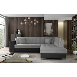 Eltap Pieretta Sawana/Soft Corner Pull-Out Sofa 58x260x80cm, Grey (Prt_23) | Corner couches | prof.lv Viss Online