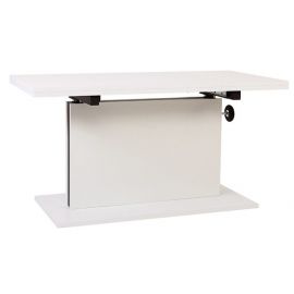 Black Red White Daina Extendable Coffee Table 110x55cm, White | Coffee tables | prof.lv Viss Online