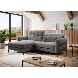 Eltap Lorelle Omega Corner Pull-Out Sofa 160x225x105cm, Grey (Lore_48) | Corner couches | prof.lv Viss Online