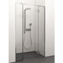 Glass Service Luisa 130cm 130LUI_K Shower Door Transparent Chrome | Shower doors and walls | prof.lv Viss Online