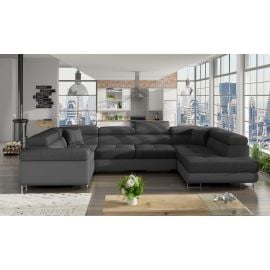 Eltap Letto Inari/Soft Corner Pull-Out Sofa 58x202x90cm, Grey (Le_27) | Sofas | prof.lv Viss Online