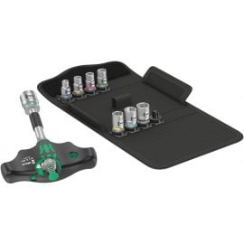 Wera Kraftform Kompakt 400 RA Set 2 Screwdriver Rear Kit 9pcs (023470&WERA) | Key sets | prof.lv Viss Online