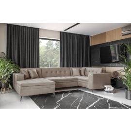 Eltap Montez Cloud Corner Pull-Out Sofa 180x340x93cm, Beige (CO-MON-LT-20NU) | Sofas | prof.lv Viss Online