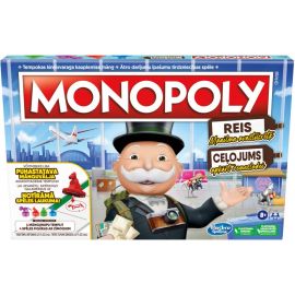 Hasbro Monopoly Travel World Tour (Monopols) Galda Spēle Latviešu, Igauņu (F4007EL)