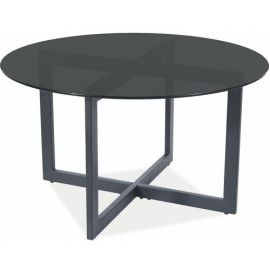 Складной кофейный столик Signal Almeria A 80x42 см, черный (ALMERIAACCFI80) | Signal | prof.lv Viss Online