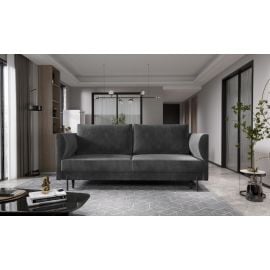 Eltap Revi Sola Retractable Sofa 98x215x92cm Dark Grey (SO-REV-06SO) | Beds | prof.lv Viss Online