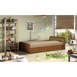 Eltap Paris Folding Sofa Bed 195x90x55cm, Right, Beige (PS_02) | Single beds | prof.lv Viss Online