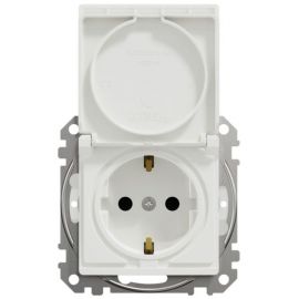 Schneider Electric Sedna Design Socket Outlet with Cover | Electrical outlets & switches | prof.lv Viss Online