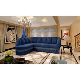 Eltap Benano Kronos/Paros Corner Pull-Out Sofa 180x250x85cm, Blue (B027) | Living room furniture | prof.lv Viss Online