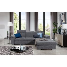 Eltap Trevisco Omega Corner Pull-Out Sofa 216x272x100cm, Grey (Tre_54) | Corner couches | prof.lv Viss Online