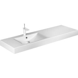 Paa Long Step 1500 L Bathroom Sink Solid Surface 49x150cm, Left (ILS1500/K/00) | Stone sinks | prof.lv Viss Online