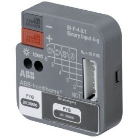 Abb FM BI-F-4.0.1 Binary Input 4-k Switch Black (2CDG510003R0011) | Abb | prof.lv Viss Online