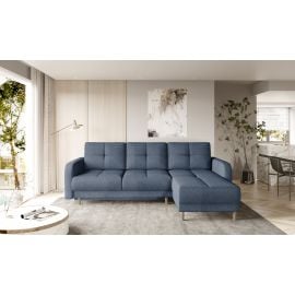 Eltap Roxi Gojo Corner Pull-Out Sofa 165x240x90cm, Blue (CO-ROX-U-40GO) | Sofas | prof.lv Viss Online