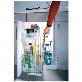 KESSEBOHMER Base Pull-Out for Cleaning Agents 274 X 495 X 507 mm (545.48.262) | Kessebohmer | prof.lv Viss Online