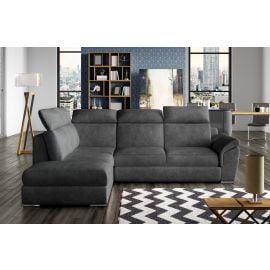 Eltap Loreto Dora Corner Pull-Out Sofa 60x260x102cm, Grey (Lor_84) | Sofas | prof.lv Viss Online