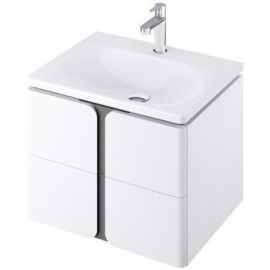 Ravak Balance 600 Sink Cabinet without Sink White/Graphite (X000001367) | Bathroom furniture | prof.lv Viss Online
