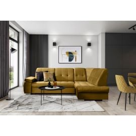 Eltap Sado Cloud Corner Pull-Out Sofa 192x272x95cm, Yellow (CO-SAD-RT-45NU) | Living room furniture | prof.lv Viss Online