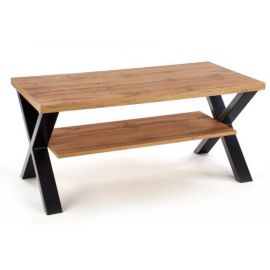 Halmar Venom X Coffee Table 120x60cm, Oak/Black | Wooden tables | prof.lv Viss Online