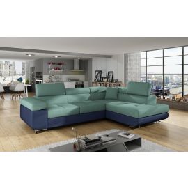 Stūra Dīvāns Izvelkams Eltap Anton Ontario/Soft 203x272x85cm, Zaļš (An_09) | Stūra dīvāni | prof.lv Viss Online