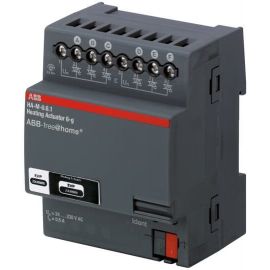 Abb MDRC HA-M-0.6.1 Heating Switch 6-way, 230V Black (2CDG510008R0011) | Smart lighting and electrical appliances | prof.lv Viss Online