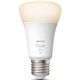 Philips Hue White Умная LED лампа E27 9.5W 2700K 1шт | Лампы | prof.lv Viss Online