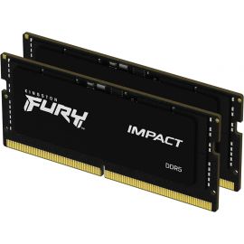 Kingston Fury Impact KF548S38IBK2-32 DDR5 32GB 4800MHz CL38 Black | RAM | prof.lv Viss Online
