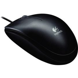 Логитеч B100 Компьютерная мышь Черная (910-003357) | Компьютерные мыши | prof.lv Viss Online