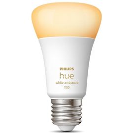 Philips Hue White Ambiance Smart LED Bulb E27 8W 2200-6500K 1pcs | Bulbs | prof.lv Viss Online