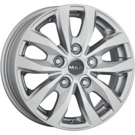 Mak Load 5 Alloy Wheels 7x17, 5x108 Silver (F70705DSI46GGX) | Discs | prof.lv Viss Online