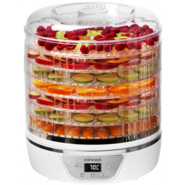 Concept SO2030 Fruit Dehydrator White/Silver | Small home appliances | prof.lv Viss Online
