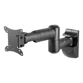 Deltaco ARM-0370 Wall Mount - TV Bracket with Adjustable Tilt and Swivel Angle 13-32