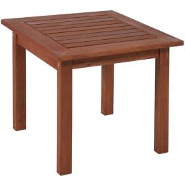 Дачный стол Bordeaux Home4you, 50x50x50 см, коричневый (07097) | Садовые столы | prof.lv Viss Online