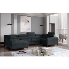 Eltap Escada Monolith Corner Pull-Out Sofa 200x330x98cm, Grey (Esc_11) | Corner couches | prof.lv Viss Online