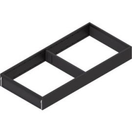Blum Ambia-Line Drawer Frame 550x200mm, Black (ZC7S550RS2 TS-M) | Accessories for drawer mechanisms | prof.lv Viss Online