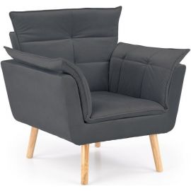 Halmar Rezzo Relaxing Armchair Grey | Upholstered furniture | prof.lv Viss Online