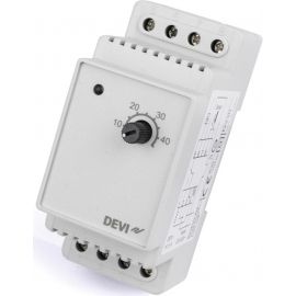 Devi DEVIreg 330 Механический терморегулятор с встроенным датчиком пола (140F1072) | Системы управления электрического теплого пола | prof.lv Viss Online