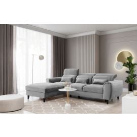 Eltap Foble Cloud Corner Pull-Out Sofa 196x267x100cm, Grey (CO-FOB-LT-04NU) | Corner couches | prof.lv Viss Online