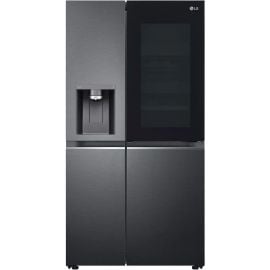 Холодильник LG GSXV90MCAE (Side By Side) серого цвета | Ledusskapji ar ledus ģeneratoru | prof.lv Viss Online